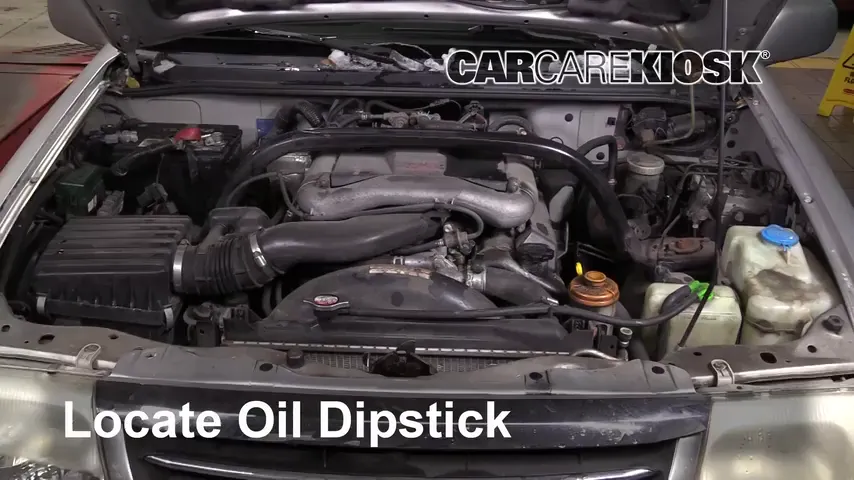 1999 Suzuki Grand Vitara JLX 2.5L V6 Oil Check Oil Level